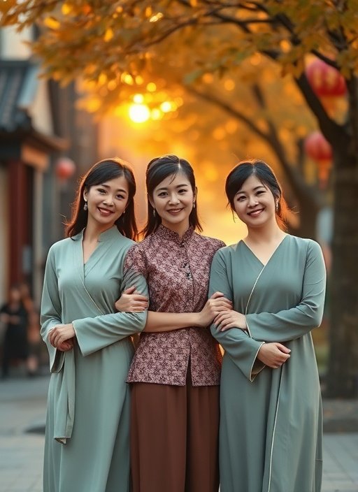 ai小短剧三姐妹