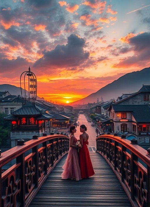 ai小短剧小城大爱